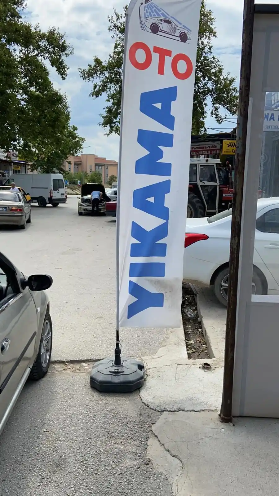 Oto Yıkama Yelken Bayrağı-2