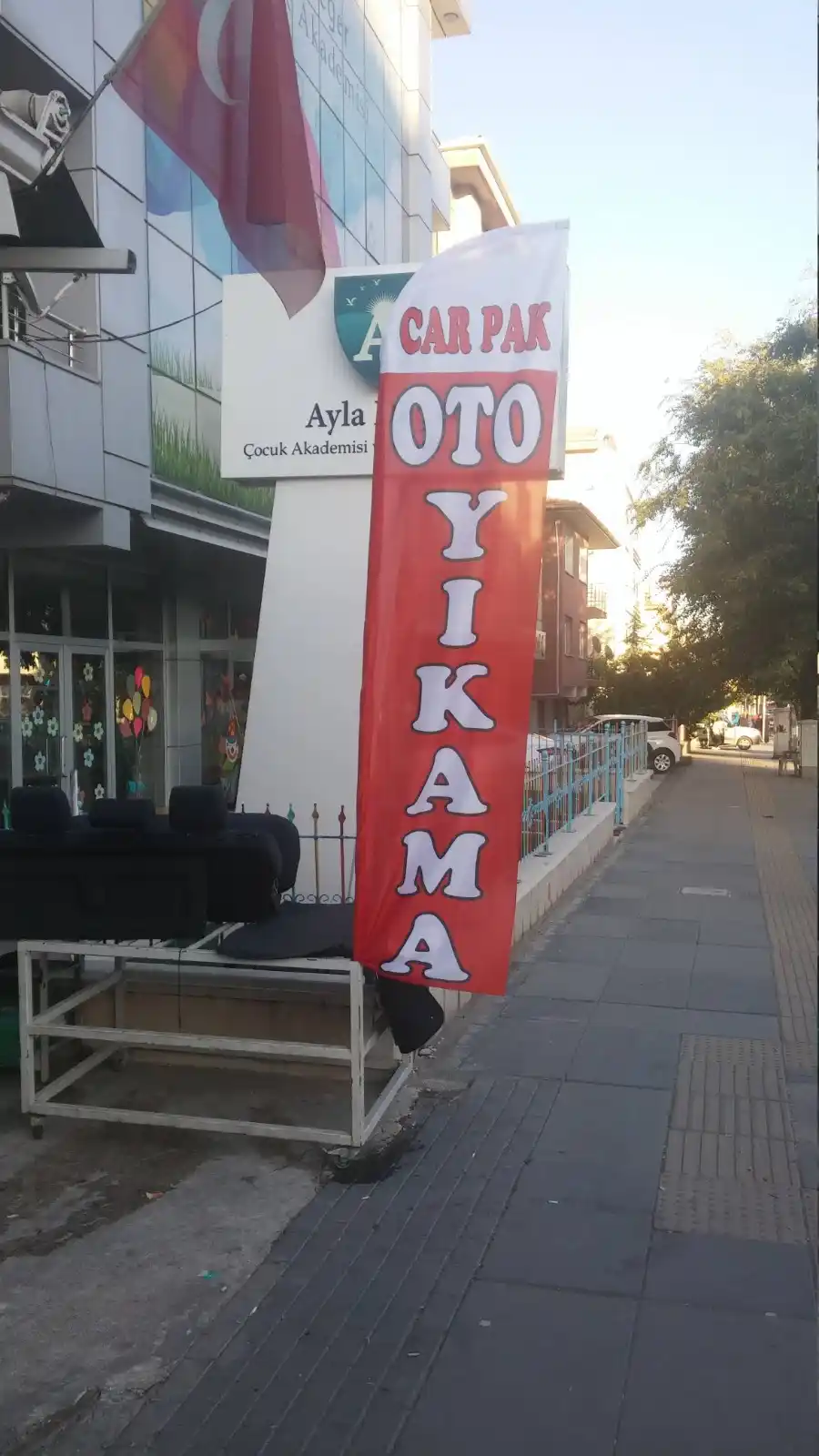 Oto Yıkama Yelken Bayrağı-4